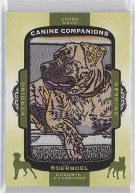 2018 Upper Deck Goodwin Champions - Canine Companions #CC164 - Tier 3 - Herding - Boerboel