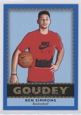 2018 Upper Deck Goodwin Champions - Goudey - Royal Blue #G25 - Ben Simmons