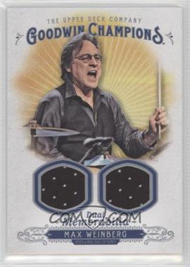 2018 Upper Deck Goodwin Champions - Memorabilia Dual Swatch #M2-MW - Max Weinberg