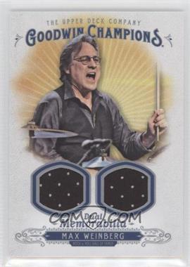 2018 Upper Deck Goodwin Champions - Memorabilia Dual Swatch #M2-MW - Max Weinberg