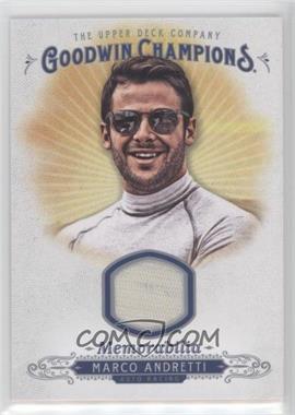 2018 Upper Deck Goodwin Champions - Memorabilia #M-MA - Marco Andretti