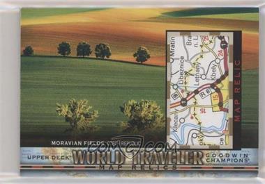 2018 Upper Deck Goodwin Champions - World Traveler Map Relics #WT-103 - Moravian Fields, Czech Republic