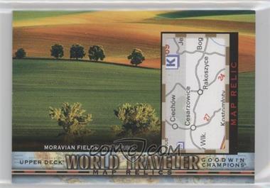 2018 Upper Deck Goodwin Champions - World Traveler Map Relics #WT-103 - Moravian Fields, Czech Republic