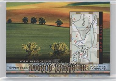 2018 Upper Deck Goodwin Champions - World Traveler Map Relics #WT-103 - Moravian Fields, Czech Republic