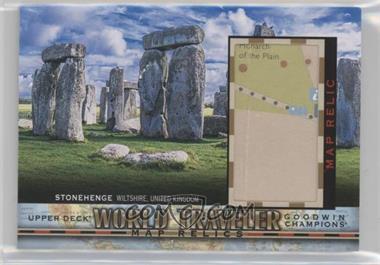 2018 Upper Deck Goodwin Champions - World Traveler Map Relics #WT-134 - Stonehenge, United Kingdom