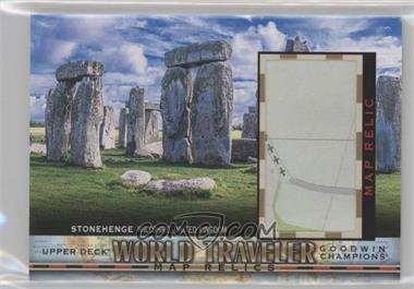 2018 Upper Deck Goodwin Champions - World Traveler Map Relics #WT-134 - Stonehenge, United Kingdom