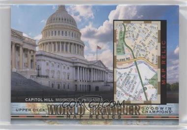 2018 Upper Deck Goodwin Champions - World Traveler Map Relics #WT-65 - Capitol Hill, United States
