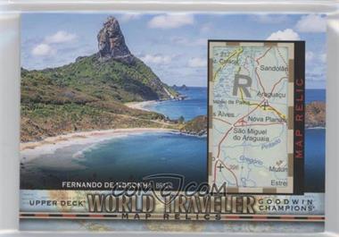 2018 Upper Deck Goodwin Champions - World Traveler Map Relics #WT-80 - Fernando de Noronha, Brazil