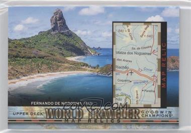 2018 Upper Deck Goodwin Champions - World Traveler Map Relics #WT-80 - Fernando de Noronha, Brazil