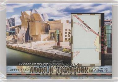 2018 Upper Deck Goodwin Champions - World Traveler Map Relics #WT-87 - Guggenheim Museum, Spain