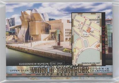 2018 Upper Deck Goodwin Champions - World Traveler Map Relics #WT-87 - Guggenheim Museum, Spain