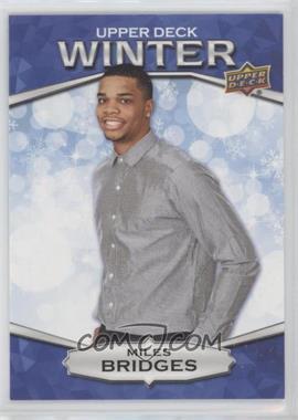 2018 Upper Deck Singles Day Winter - [Base] #W-10 - Miles Bridges