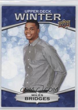 2018 Upper Deck Singles Day Winter - [Base] #W-10 - Miles Bridges