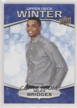 2018 Upper Deck Singles Day Winter - [Base] #W-10 - Miles Bridges