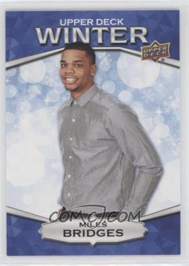 2018 Upper Deck Singles Day Winter - [Base] #W-10 - Miles Bridges