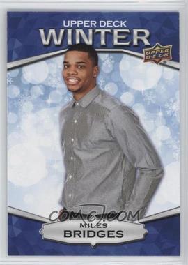 2018 Upper Deck Singles Day Winter - [Base] #W-10 - Miles Bridges