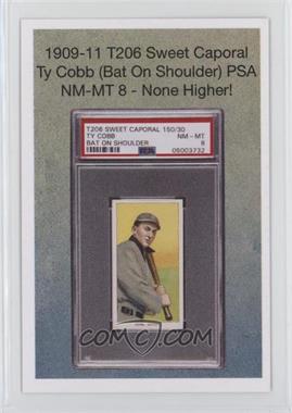 2019 Heritage Auctions Advertisement Cards - [Base] #50007 - Ty Cobb (Sweet Caporal T206 Series 150)