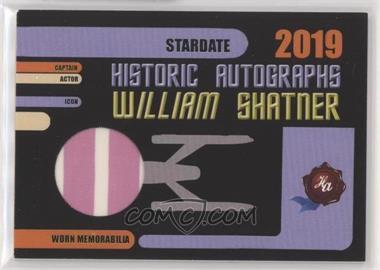 2019 Historic Autographs 1969 - Wardrobe Relics #_WISH - William Shatner