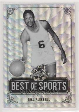 2019 Leaf Best of Sports - [Base] - Silver Wave #M-01 - Bill Russell