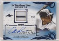 Alex Rodriguez #/25