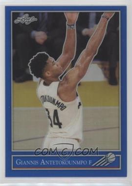 2019 Leaf National Convention - [Base] - Blue #TN-21 - Giannis Antetokounmpo /20 [EX to NM]