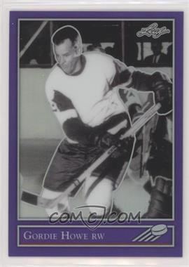 2019 Leaf National Convention - [Base] - Purple #TN-22 - Gordie Howe /10