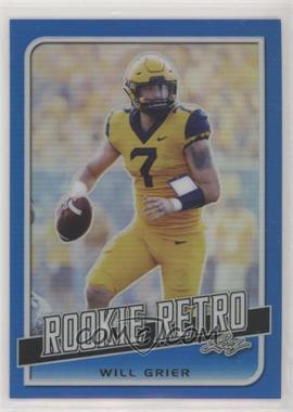 2019 Leaf Rookie Retro - [Base] - Blue #RR-12 - Will Grier /35 [EX to NM]