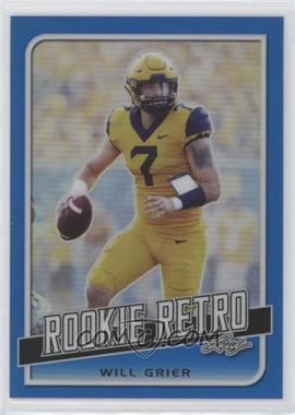 2019 Leaf Rookie Retro - [Base] - Blue #RR-12 - Will Grier /35