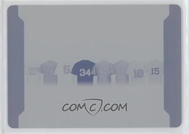 2019 Leaf Ultimate Sports - Ultimate Memorabilia Eight - Printing Plate Cyan #U8-03 - Carlton Fisk, Jim Rice, George Scott, David Ortiz, Pedro Martinez, Roger Clemens, Johnny Damon, Dustin Pedroia /1