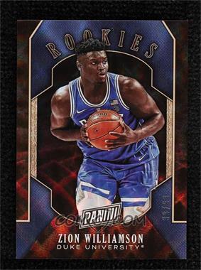 2019 Panini Black Friday - Rookies and Prospects - Holo #ZW - Zion Williamson /199