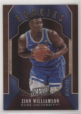 2019 Panini Black Friday - Rookies and Prospects - Holo #ZW - Zion Williamson /199