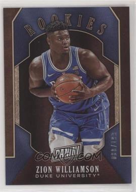 2019 Panini Black Friday - Rookies and Prospects - Holo #ZW - Zion Williamson /199