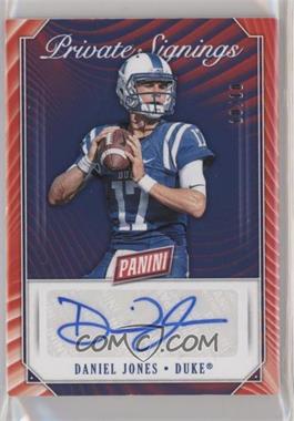 2019 Panini Cyber Monday - Private Signings #DJ - Daniel Jones /10