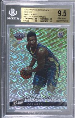 2019 Panini Cyber Monday - Rookies - Swirlorama #RC1 - Zion Williamson /50 [BGS 9.5 GEM MINT]