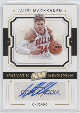 2019 Panini Father's Day - Private Signings #LM - Lauri Markkanen
