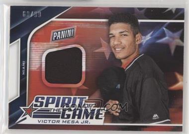 2019 Panini Father's Day - Spirit of the Game Relics #VM.1 - Victor Mesa Jr. /99