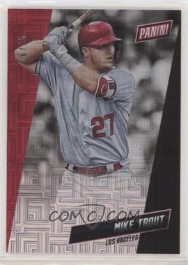 2019 Panini National Convention - [Base] - Escher Squares #36 - Mike Trout /25