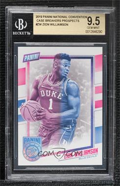 2019 Panini National Convention - Case Breakers #ZW - Zion Williamson [BGS 9.5 GEM MINT]