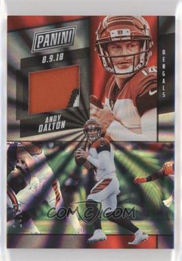 2019 Panini National Convention - Game-Dated Memorabilia - Rainbow Spokes #AD - Andy Dalton /25