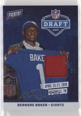 2019 Panini National Convention - NFL Draft Materials - Rapture Blue #DB.1 - Deandre Baker /15 [EX to NM]