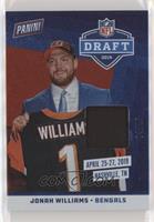 Jonah Williams [EX to NM] #/15