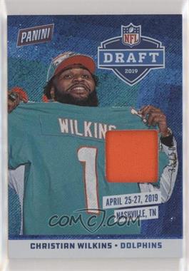 2019 Panini National Convention - NFL Draft Materials - Rapture #CW - Christian Wilkins /50