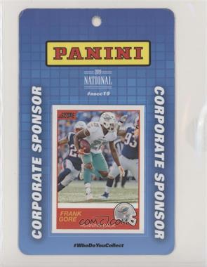 2019 Panini National Convention Passes - [Base] #CSFG - Corporate Sponsor - Frank Gore (Score) [Good to VG‑EX]