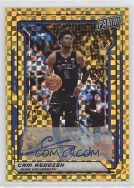 2019 Panini National Convention VIP - [Base] - Gold Prizm Autographs #71 - Cam Reddish /5