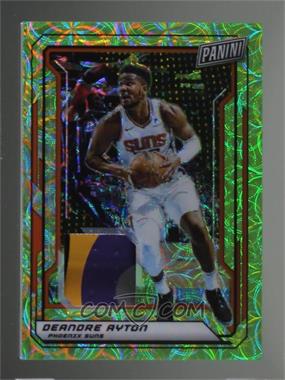 2019 Panini National Convention VIP - [Base] - Neon Green Prizm Memorabilia #34 - DeAndre Ayton /25