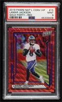 Lamar Jackson [PSA 9 MINT] #/25