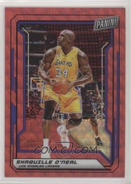 2019 Panini National Convention VIP - [Base] - Red Prizm #33 - Shaquille O'Neal /25