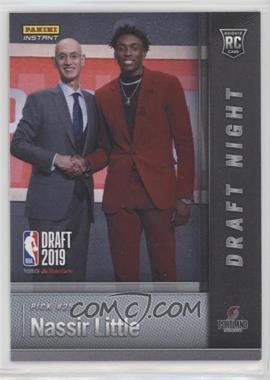2019 Panini National Convention VIP - Panini Instant Draft Night - Silver #DN-NL - Nassir Little /25