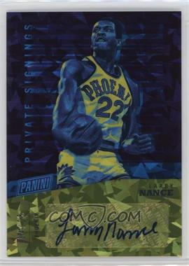2019 Panini National Convention VIP - Private Signings - Cracked Ice #LN.1 - Larry Nance /25