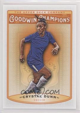 2019 Upper Deck Goodwin Champions - [Base] - Blank Back #3 - Crystal Dunn